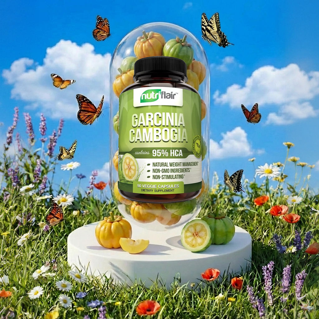 Garcinia Cambogia 95% HCA - 90 capsules - NutriFlair Garcinia Cambogia 95% HCA - 90 capsules - NutriFlair