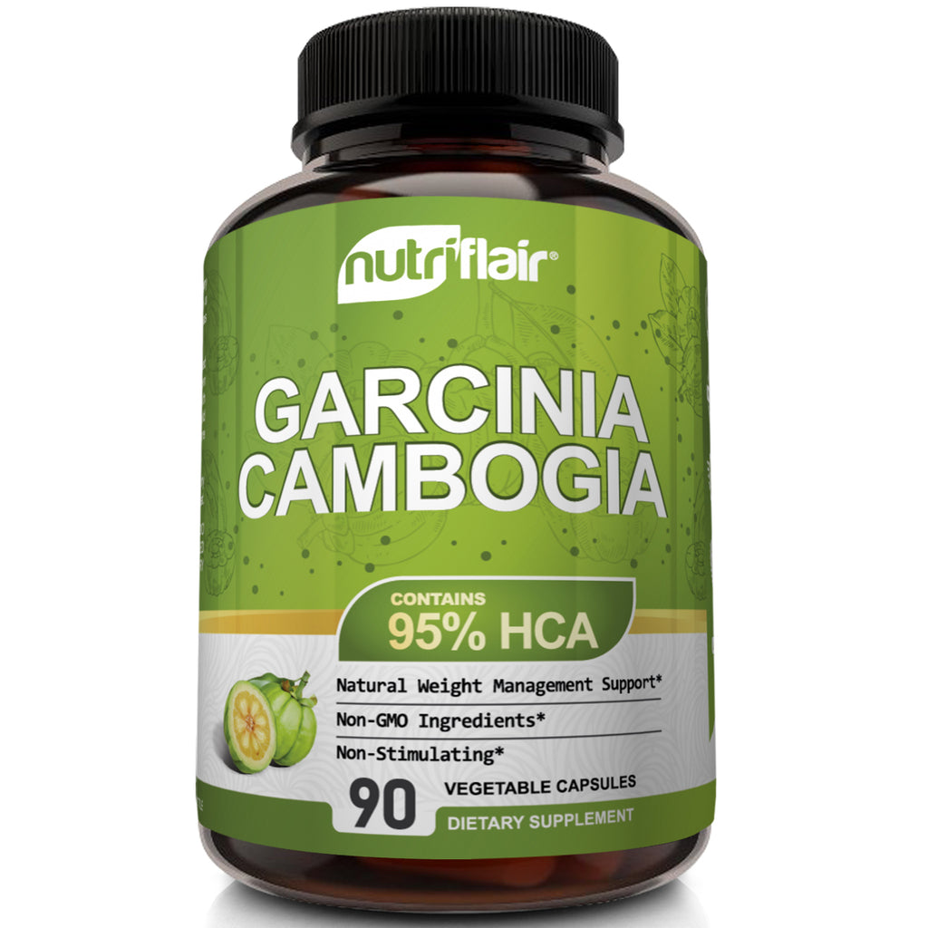 Garcinia Cambogia 95% HCA - 90 capsules - NutriFlair Garcinia Cambogia 95% HCA - 90 capsules - NutriFlair