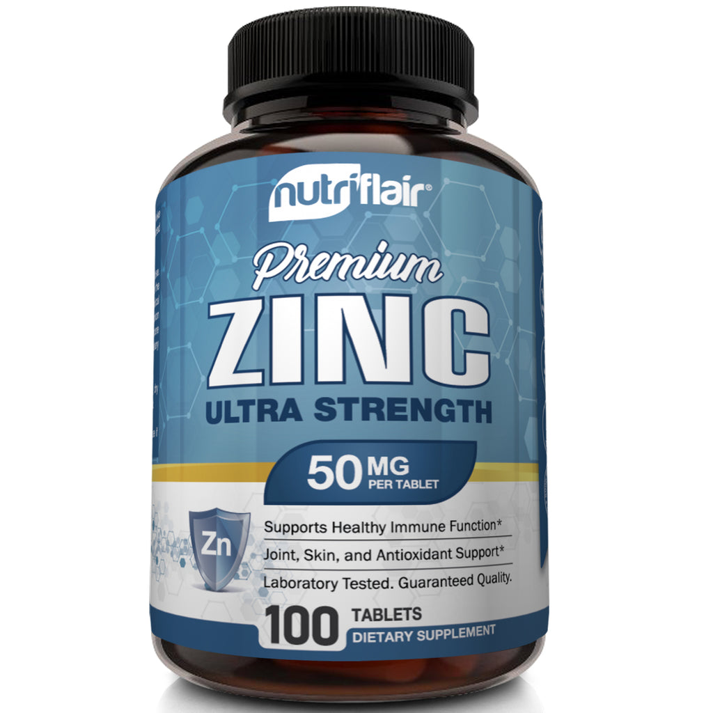 Zinc Gluconate 50mg - 100 Tablets