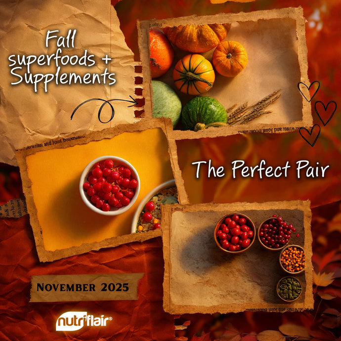 Fall Superfoods + Supplements: The Perfect Pair for November Wellness