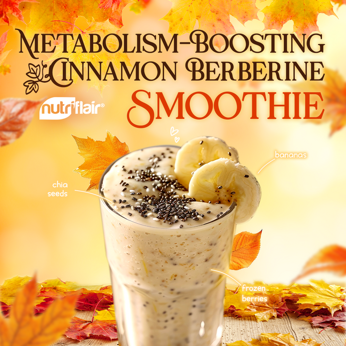 Kickstart Your Day with a Metabolism-Boosting Cinnamon Berberine Smoothie