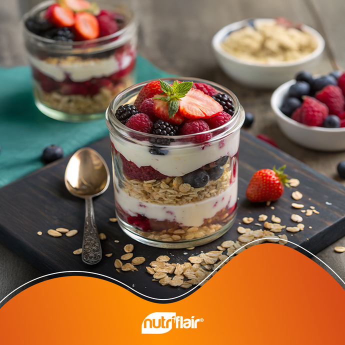 🍓 No-Bake Berry Yogurt Parfaits: A Delicious Dose of Vitamin C