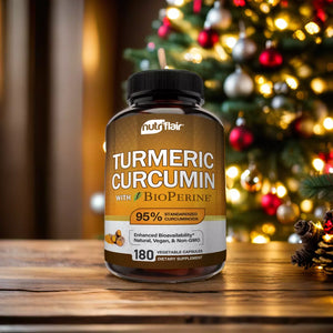 NutriFlair Turmeric Curcumin with BioPerine®: A Golden Gift for the Holidays