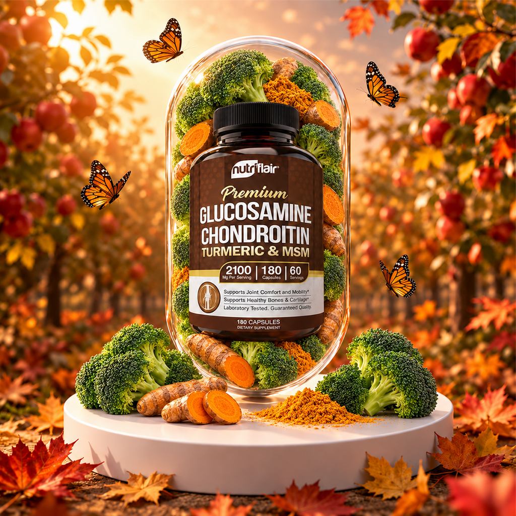 Glucosamine Chondroitin with Turmeric & MSM - 180 capsules
