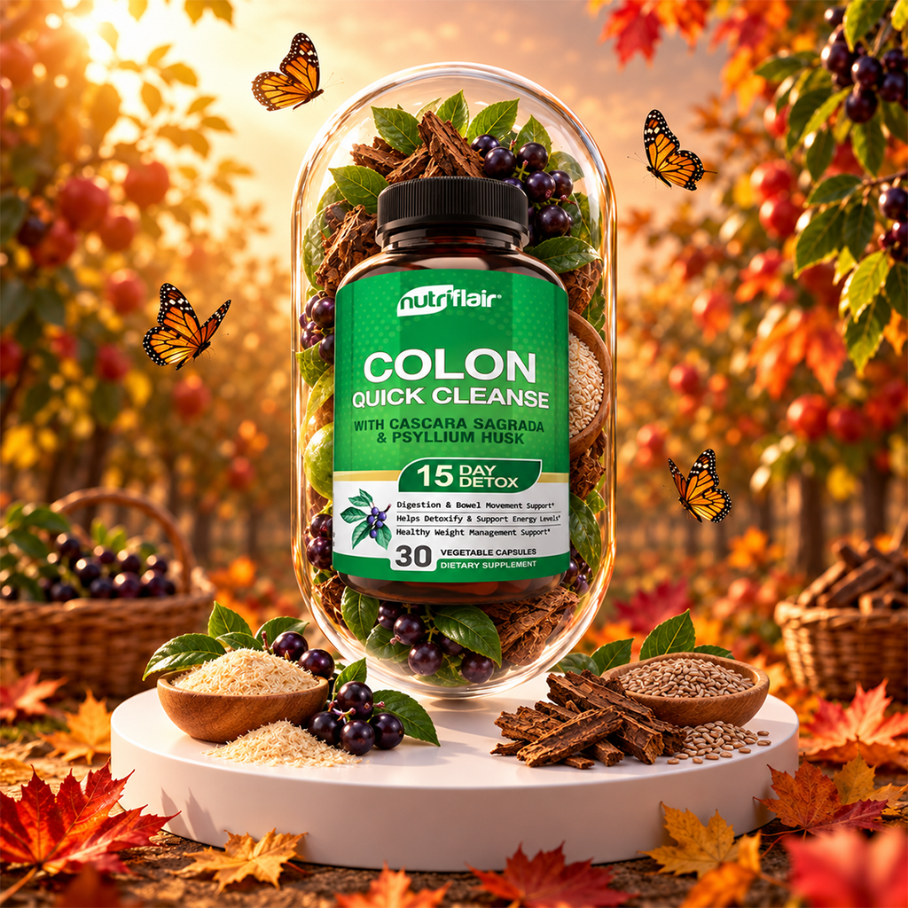 15 Day Quick Colon Cleanse & Detox - 30 Capsules