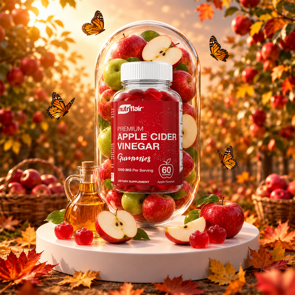 Apple Cider Vinegar Gummies 1000mg - 60 Pieces