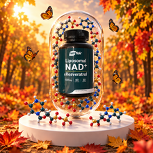 Liposomal NAD+ Supplement with Resveratrol, 60 Capsules