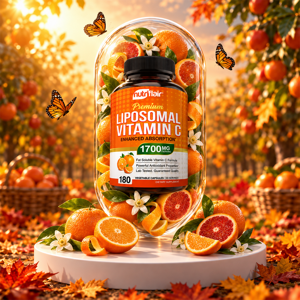 Liposomal Vitamin C 1600 mg - 180 Capsules
