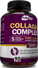 Multi Collagen Complex 2250mg - 90 Capsules