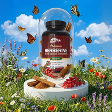 Berberine and Ceylon Cinnamon 1450mg - 120 Capsules
