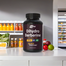 NutriFlair DihydroBerberine 250mg supplement bottle with 60 capsules for daily wellness support