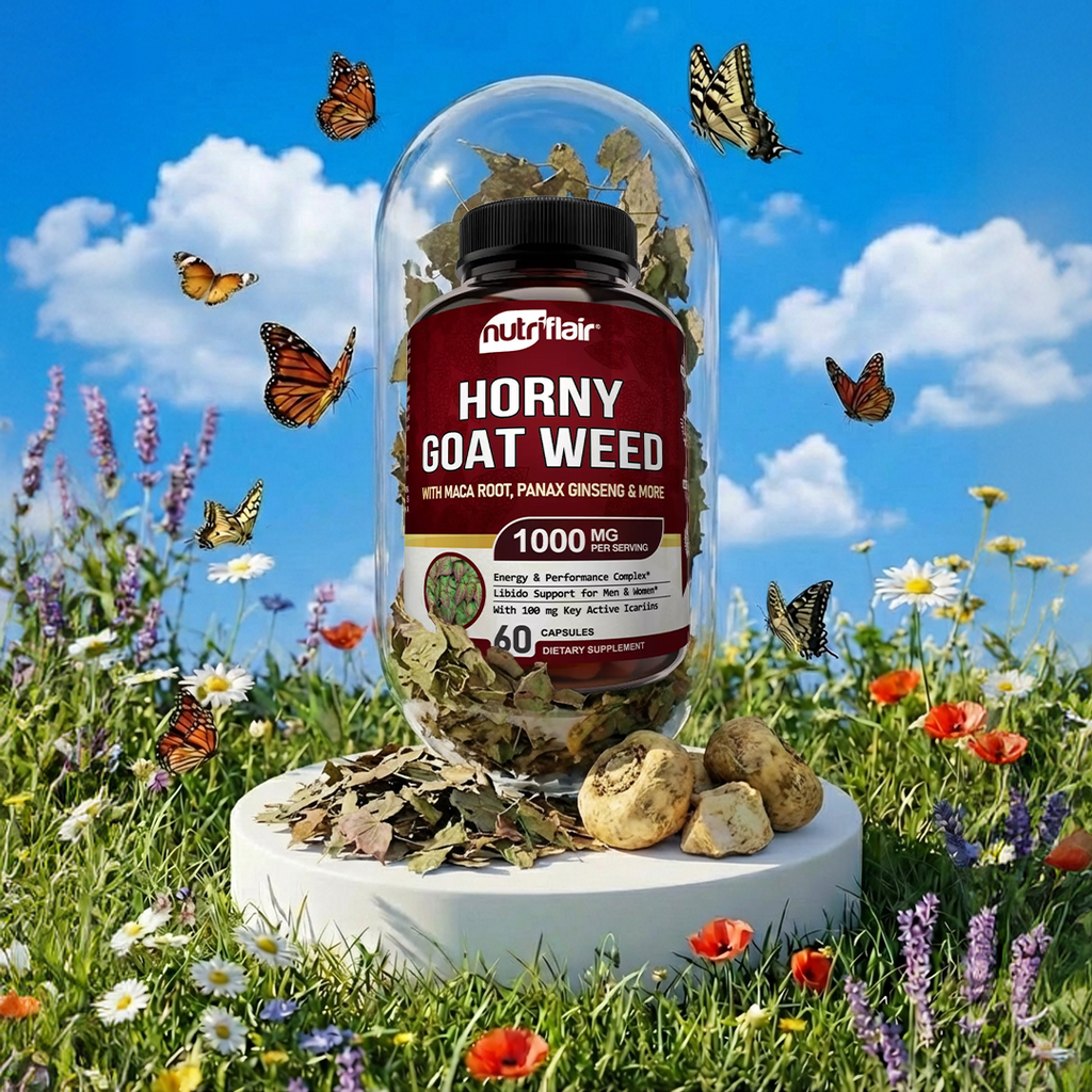 Horny Goat Weed 1000mg with Maca Root - 60 capsules