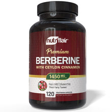 Berberine and Ceylon Cinnamon 1450mg - 120 Capsules