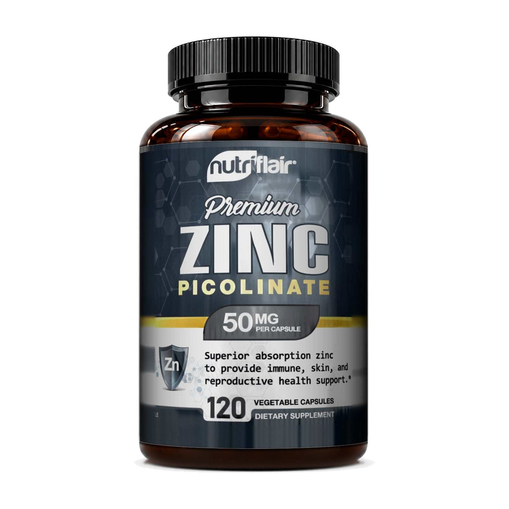 Zinc Picolinate 50mg - 120 Capsules
