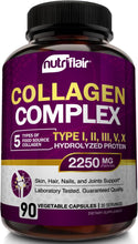 Multi Collagen Complex 2250mg - 90 Capsules