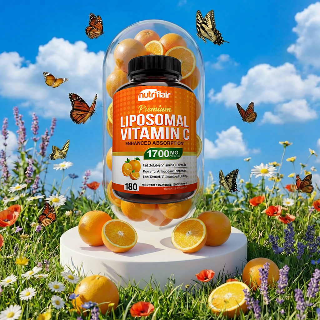 Official NutriFlair Liposomal Vitamin C 1700 mg main product image