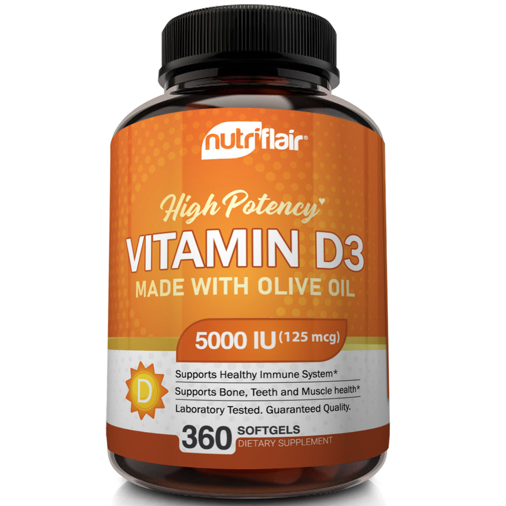 Vitamin D3 5,000 IU - 125 mcg