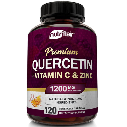Quercetin with Vitamin C & Zinc - NutriFlair