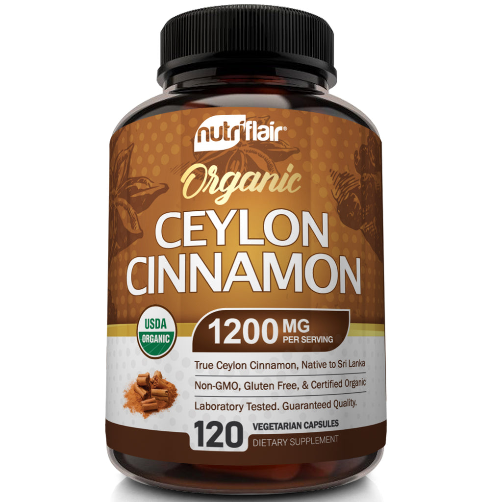 Organic Ceylon Cinnamon 1200mg