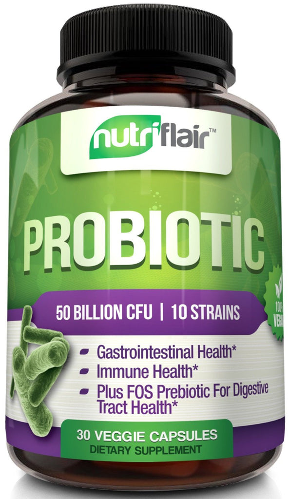 Probiotics Supplement 50 Billion CFUs - 30 capsules