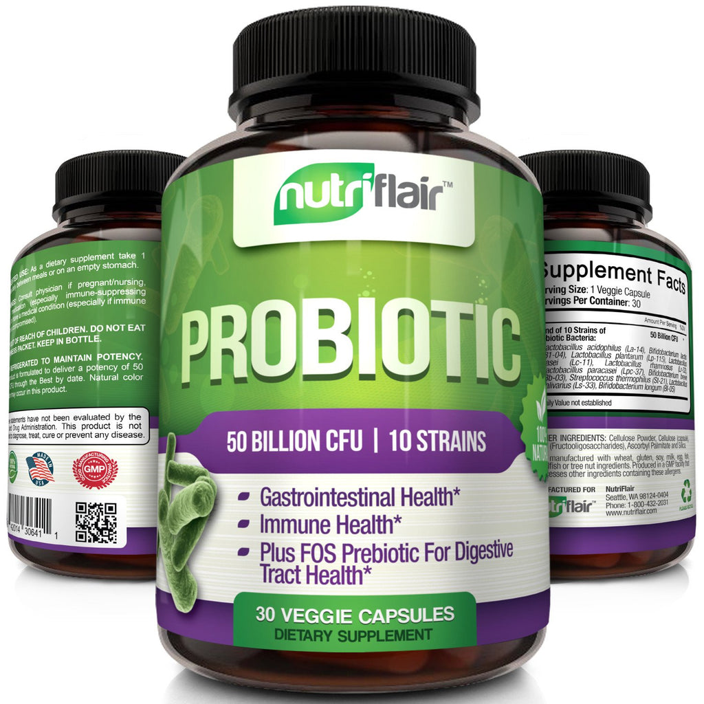 Probiotics - Supplement for Gut Health | NutriFlair